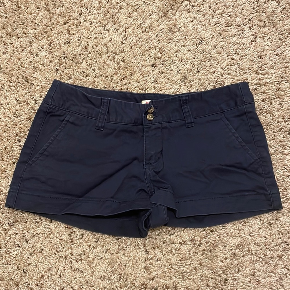 Mossimo navy shorts size 1
